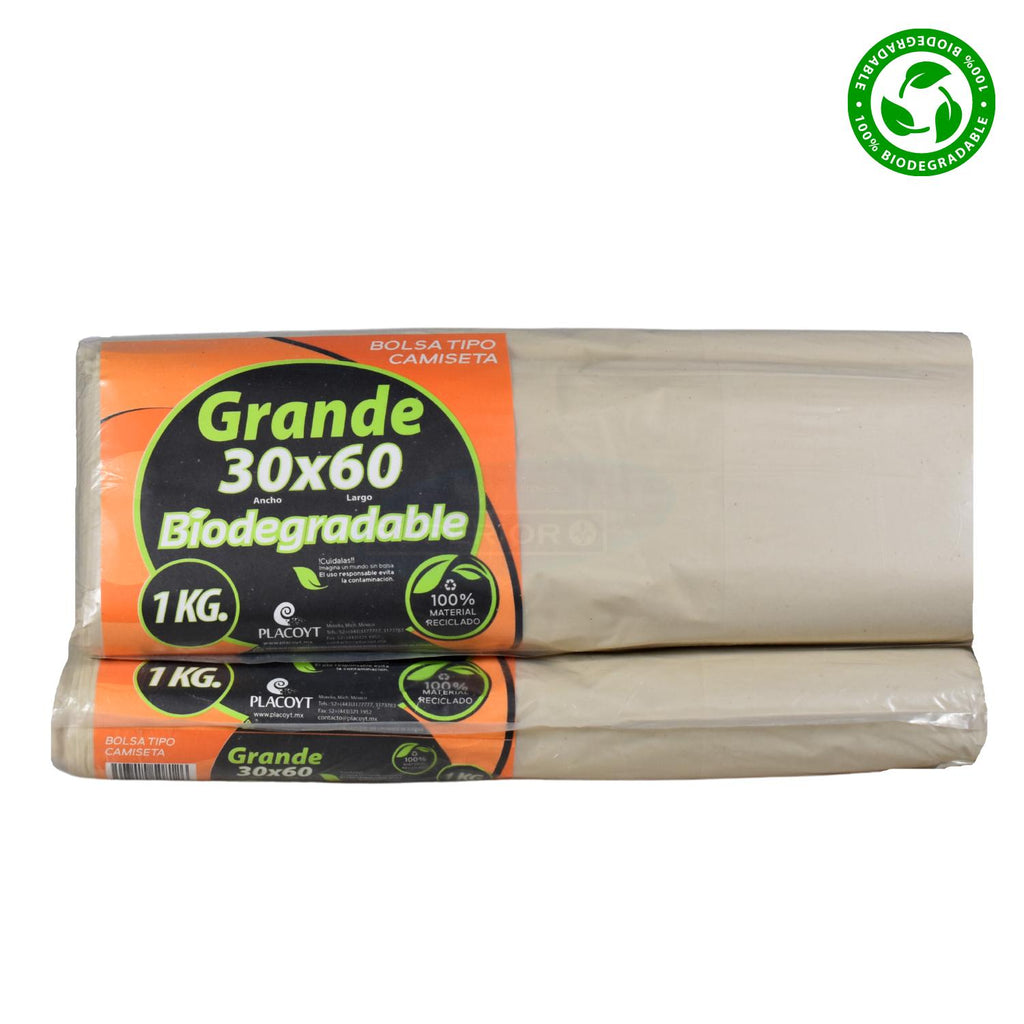 Bolsa tipo camiseta Grande 30*60 kg – PRODUCTOS DE LIMPIEZA TERAN