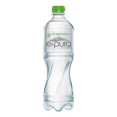 Agua e pura 600 ml con 12 pz