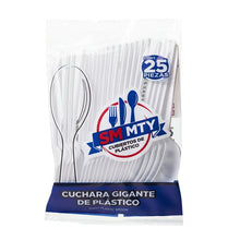 Cuchara Gigante caja con 40 paquetes de 25 pz