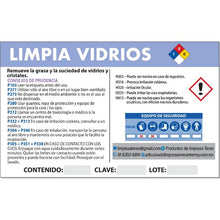 Limpia vidrios galón