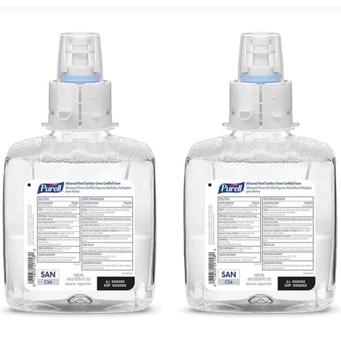 SHAMPOO ESPUMA CS6 C/2 PZ DE 1200 MIL PURELL Gojo